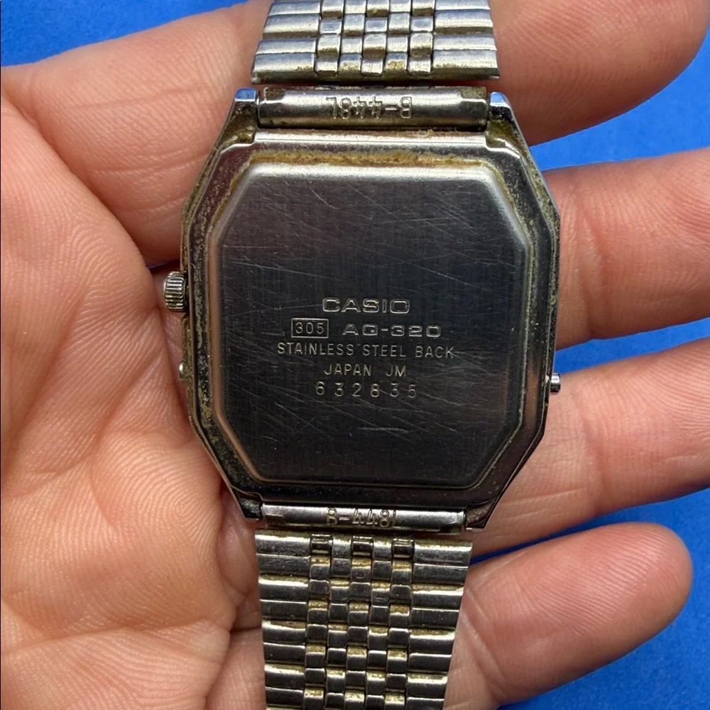Casio 305 AQ-320 Quartz Ana Digi Vintage‎ Men’s Watch